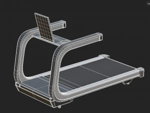 Treadmill 01 3D Model