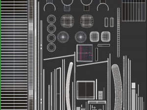 Curve Treadmill Model 3D