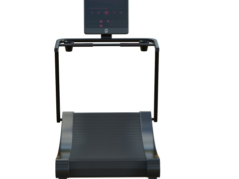 Curve Treadmill Model 3D