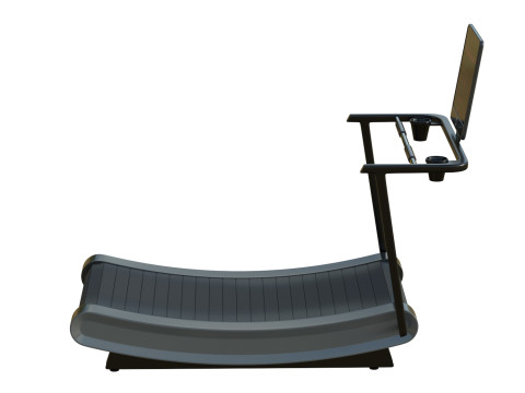Curve Treadmill Model 3D