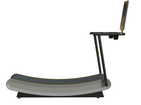 Curve Treadmill Model 3D