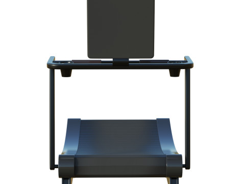 Curve Treadmill Model 3D