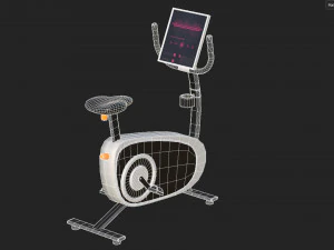 Exercise Bike 3D Model