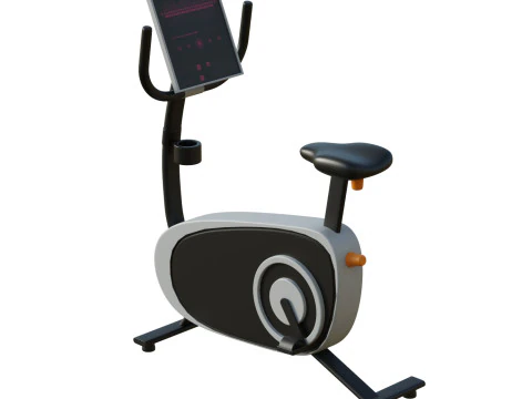 Exercise Bike 3D Model