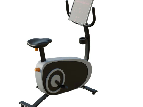 Exercise Bike 3D Model