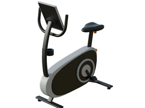 Exercise Bike 3D Model