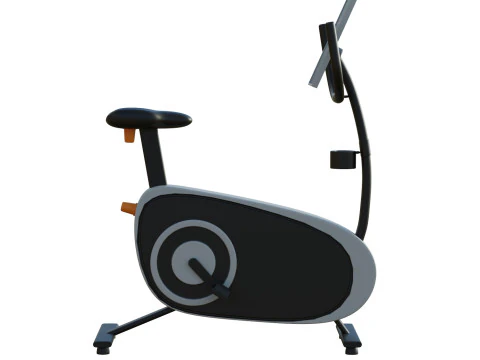 Exercise Bike 3D Model