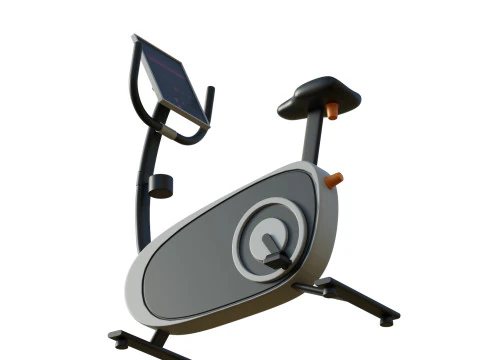 Exercise Bike 3D Model