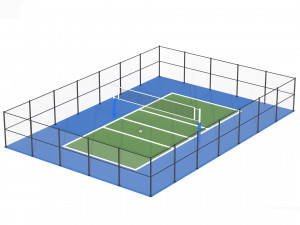 Volleyball Court 3D Модель