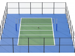 Volleyball Court 3D Модель