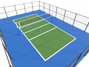 Volleyball Court 3D Модель