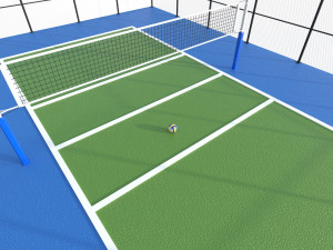 Volleyball Court 3D Модель