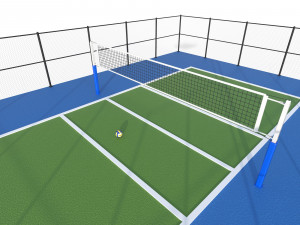 Volleyball Court 3D Модель