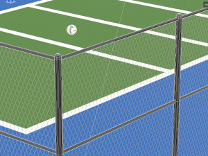 Volleyball Court 3D Модель