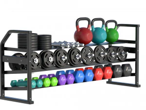 Dumbbel Rack 3D Model