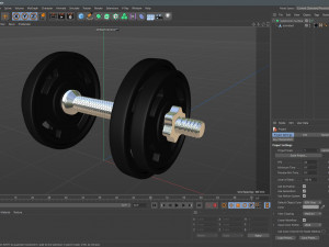 Dumbbel 3D 모델