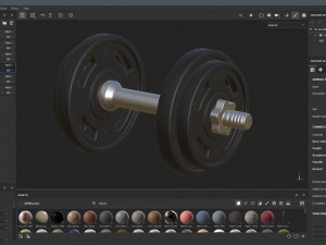 Dumbbel 3D 모델