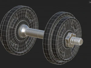 ダンベル 3Dモデル