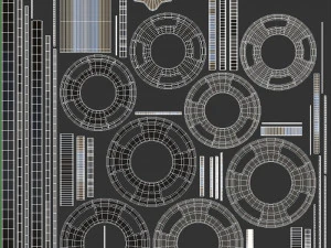 ダンベル 3Dモデル