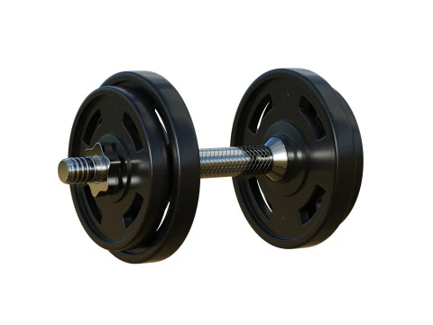 ダンベル 3Dモデル