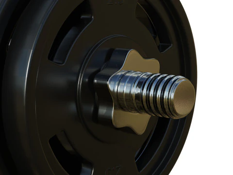 ダンベル 3Dモデル