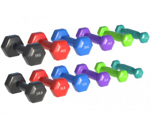 Weightlifting Equipment 3D मॉडल