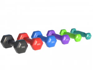 Weightlifting Equipment 3D Model