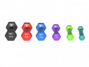 Weightlifting Equipment 3D Model