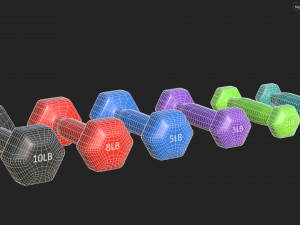 Weightlifting Equipment 3D मॉडल