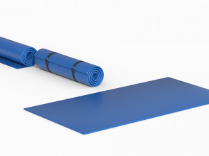 Yoga mat 3Dモデル