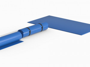 Yoga mat 3Dモデル