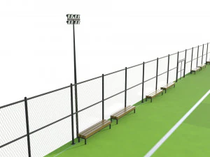 Soccer Field 3D Model