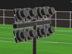 Soccer Field 3D मॉडल