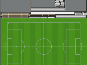 Soccer Field 3D मॉडल