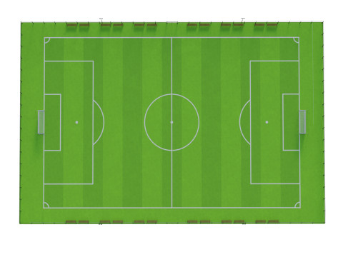 Soccer Field 3D मॉडल