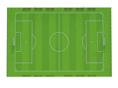 Soccer Field 3D Model