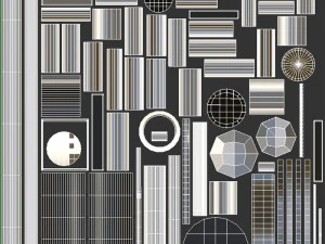 足球球门 3D 模型