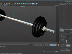 Barbell Modelo 3D