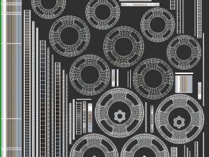 Barbell Modelo 3D