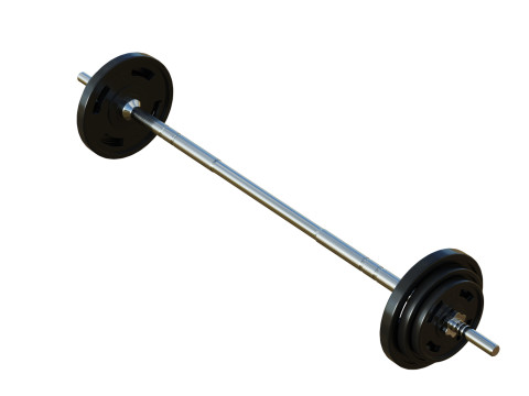Barbell Modelo 3D