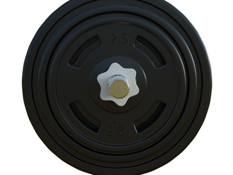 Barbell Modelo 3D