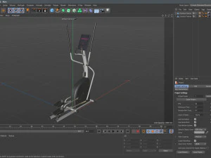 Elliptical Trainer 3D Model