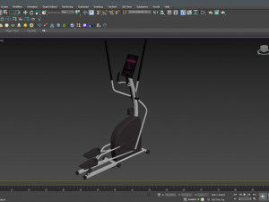 Elliptical Trainer Modelo 3D