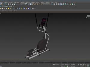 Elliptical Trainer 3D Model