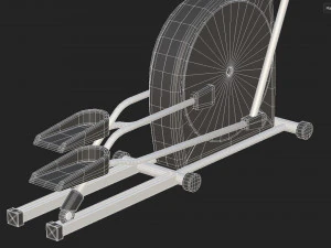 Elliptical Trainer 3D Model