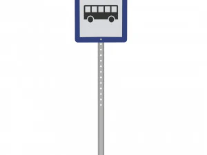 Sinais de tr&acirc;nsito Modelo 3D