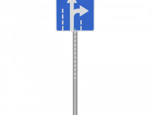 Sinais de tr&acirc;nsito Modelo 3D