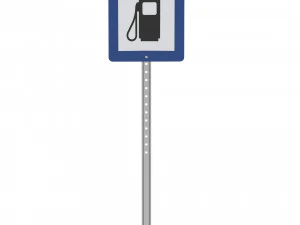 Sinais de tr&acirc;nsito Modelo 3D