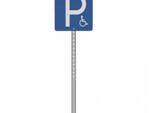 Sinais de tr&acirc;nsito Modelo 3D