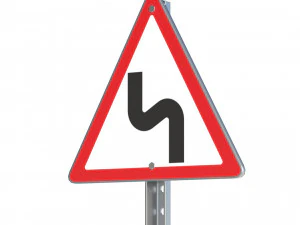 Sinais de tr&acirc;nsito Modelo 3D